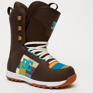 DC Multicolor Brown Snowboard Boots